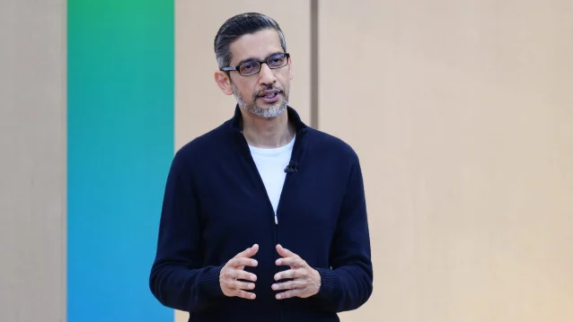 Sundar Pichai 在 Google I/O 2026 演讲