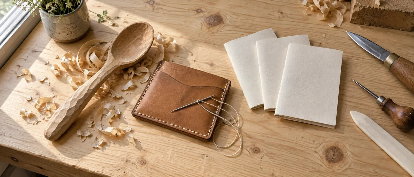 Carved Spoons, Saddle Stitch, Mini Zines: Three Thin-Supply POD Picks for October 1, 2026