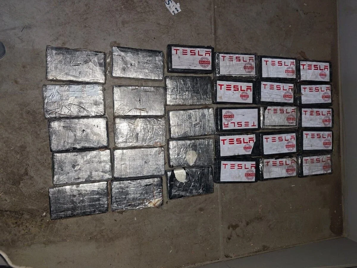 Tesla-branded cocaine, Macau's biggest-ever cannabis bust, and 31 reptiles via Amsterdam