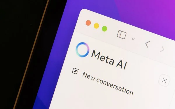 Meta AI interface screenshot showing New conversation screen