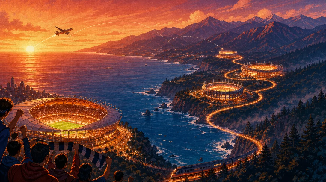 西海岸世界杯赛中更新:6月21日后,洛杉矶、旧金山湾区、西雅图、温哥华怎么排