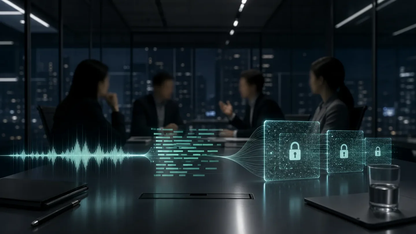 会议纪要交给 AI,谁能保证战略和薪酬不被听见?