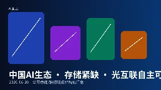 AI研报晨读｜2026-06-20：中国AI生态、存储紧缺与光互联自主可控成三条主线