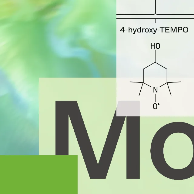 OpenAI 生命科学研究图卡中展示 4-hydroxy-TEMPO 结构与评测视觉元素