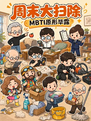 周末大扫除，MBTI原形毕露
