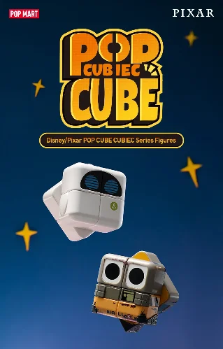 Disney/Pixar POP CUBE CUBIEC Series — 9 Magnetic Snap Figures Drop June 12