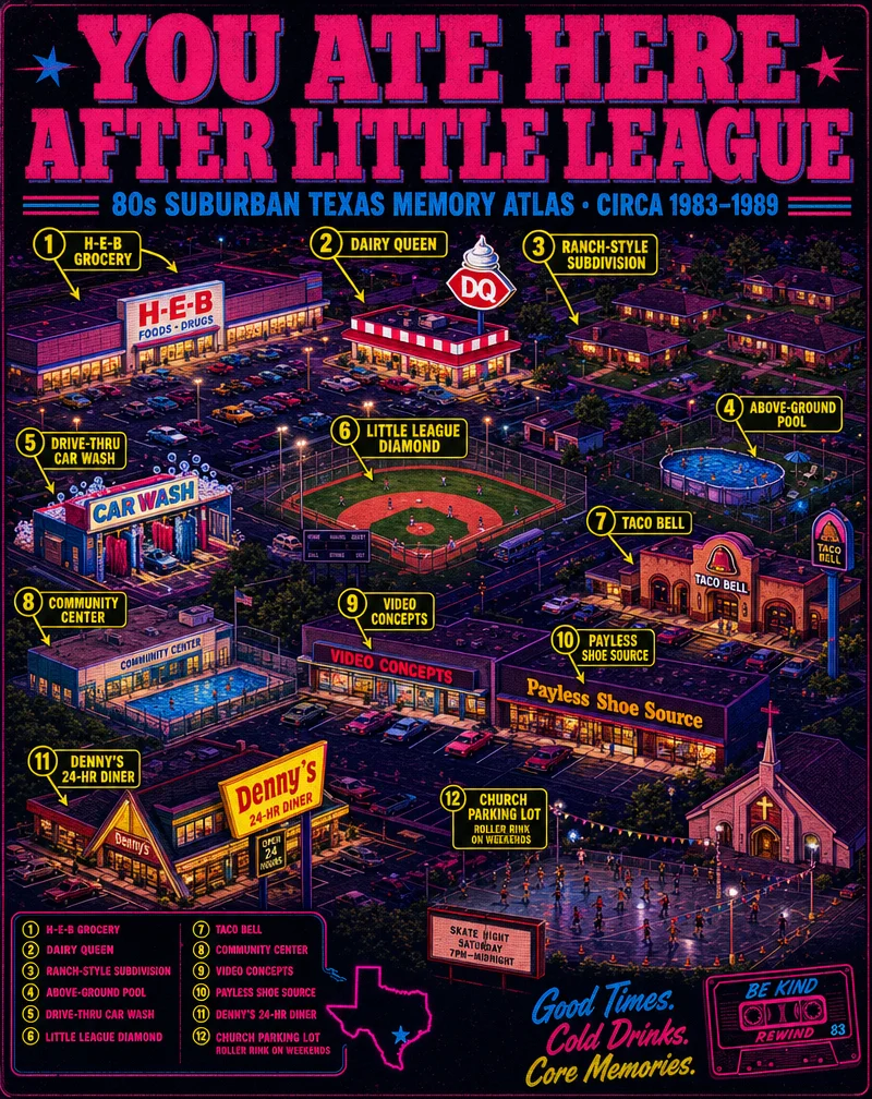 🗺️ You Ate Here After Little League
