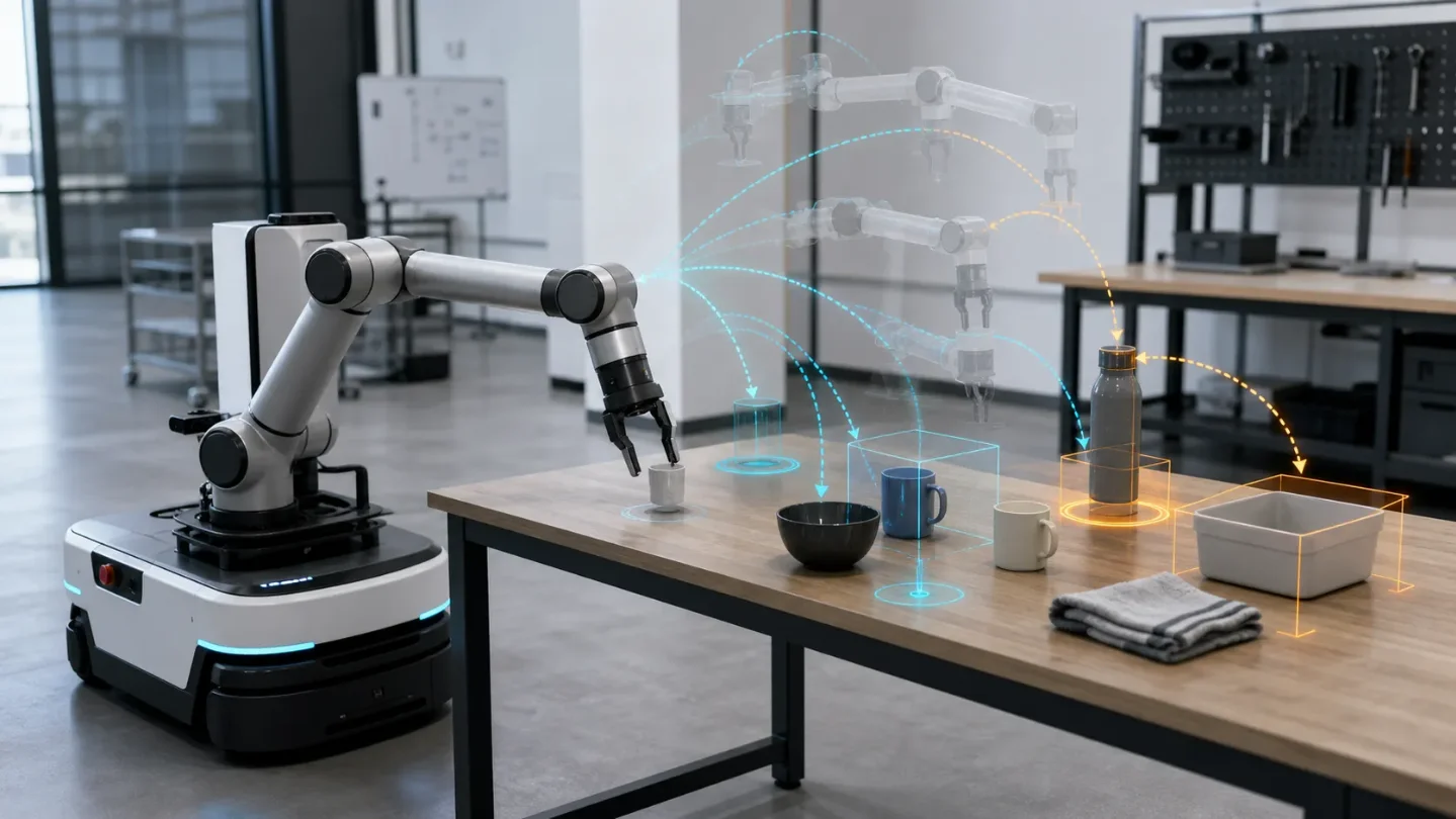 Robot foundation models are learning the scaling-law playbook