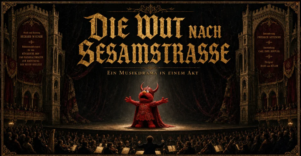 Die Wut nach Sesamstrasse
