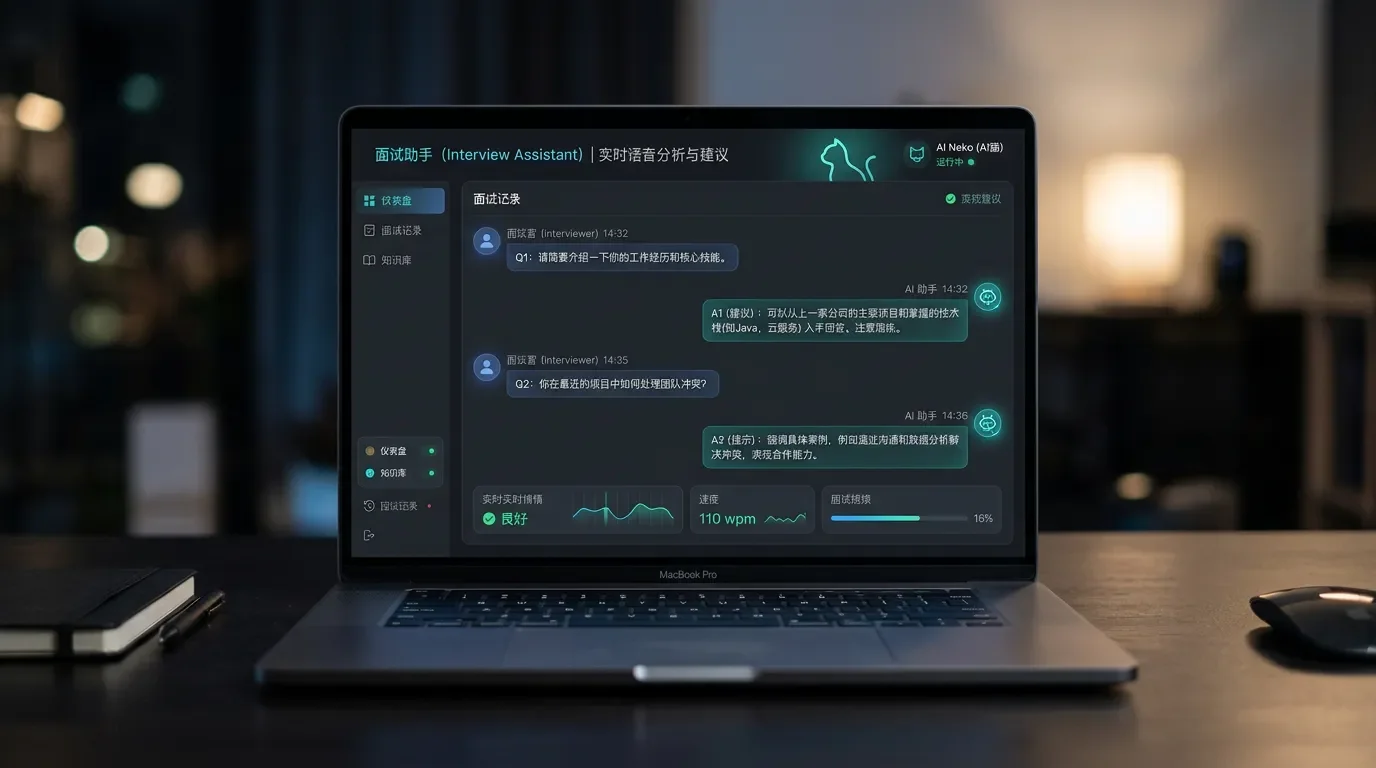 面试猫 OffMore:约20元/时的实时面试外挂,性价比之王的底层逻辑
