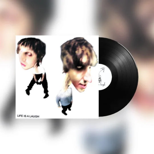 Limited Edition 12" vinyl for *Life is a Laugh* by distraction4ever