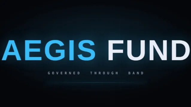 AEGIS Fund — "Governance No Trader Can Override", community vote co-leader at Band of Agents Hackathon