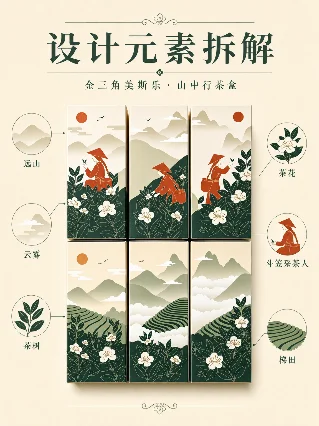 金三角美斯乐山中行茶盒设计说明