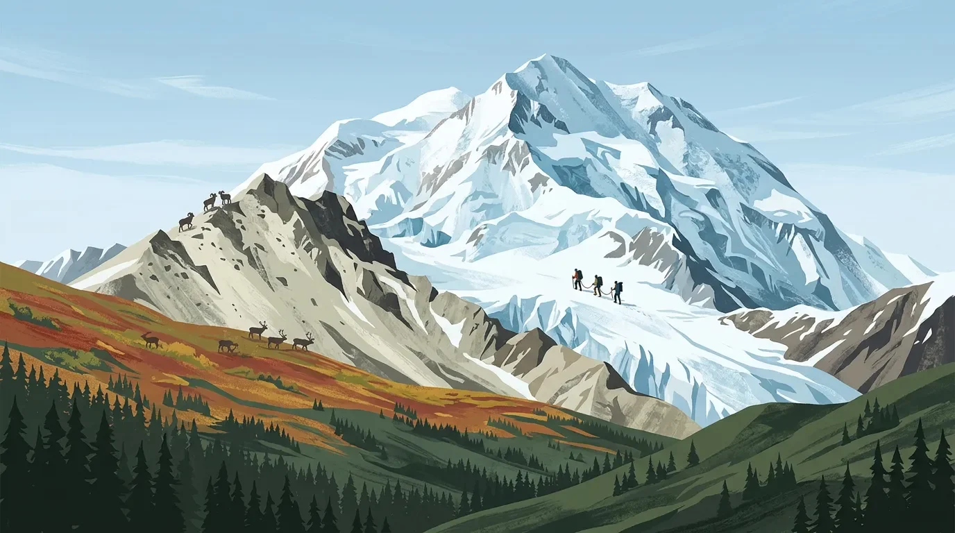 Denali field guide: taiga, tundra, glaciers, and the West Buttress