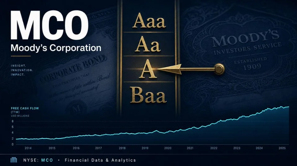 MCO — The wide-moat oligopolist at a 5-year valuation low