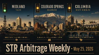 STR Arbitrage Weekly: Abilene, Colorado Springs, Columbia (May 25, 2026)