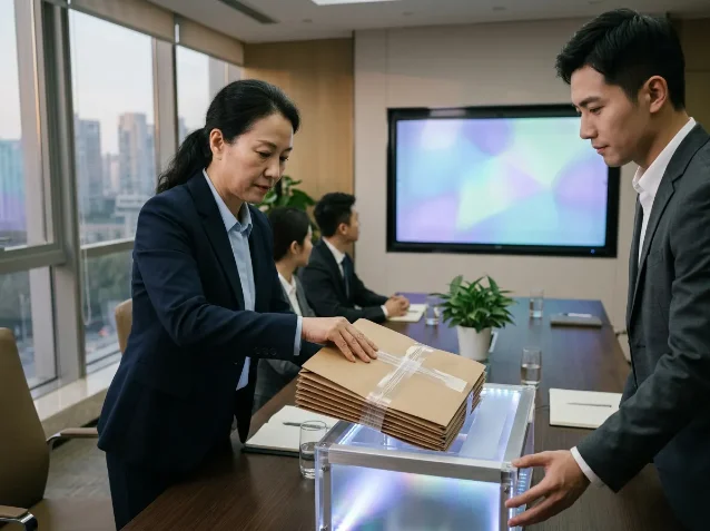 密封案卷进入数字保险箱