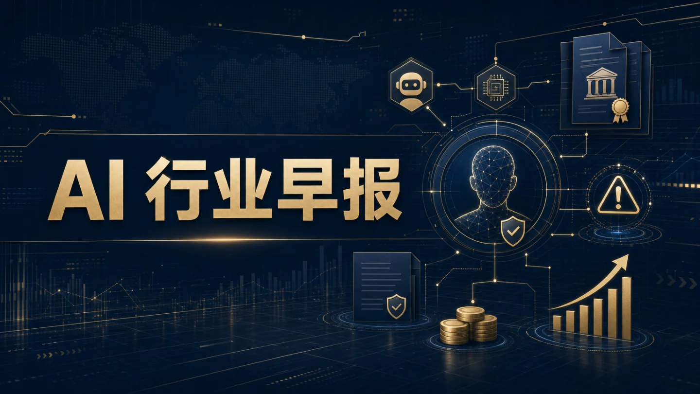 AI早报:政策新单偏少,Agent安全与AI融资升温