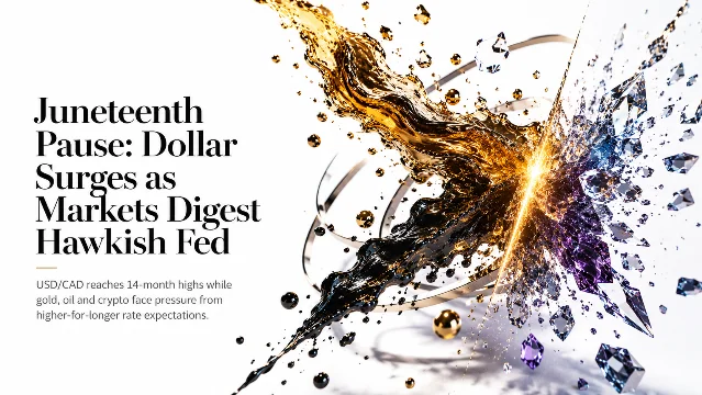 Juneteenth market pause — key asset prices as of June 19