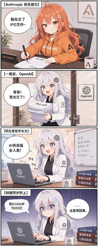 三连翻车 · OpenAI 跟风 IPO / Apple「Siri 隐私」底下是谷歌 / Trump 空军一号宣布持股 AI 公司 🫣