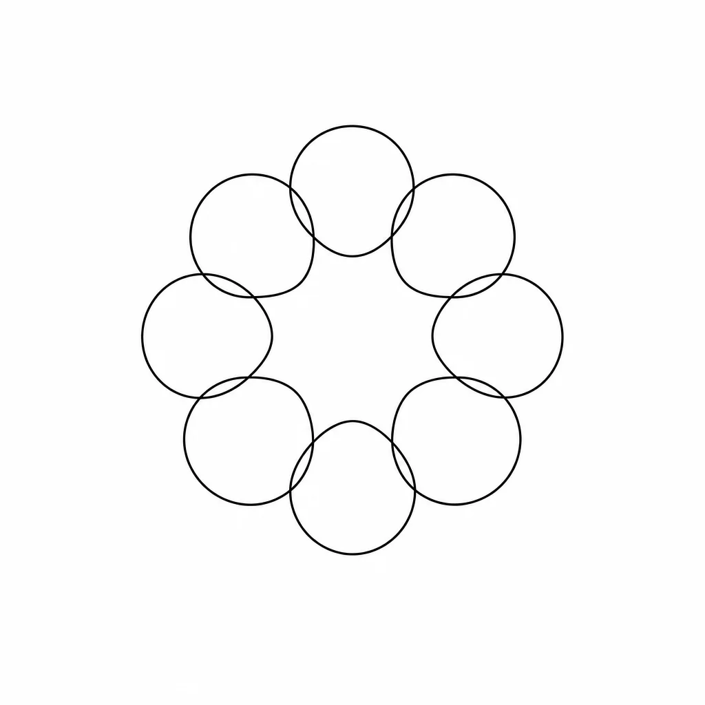 Day 004 · 极简线稿