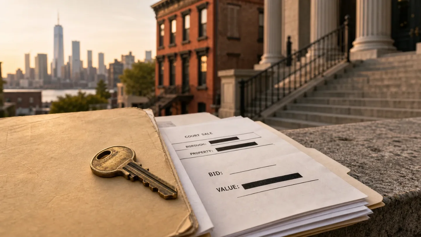 NYC foreclosure radar: August 3, 2026 - fresh lien signals, no defensible discount leader
