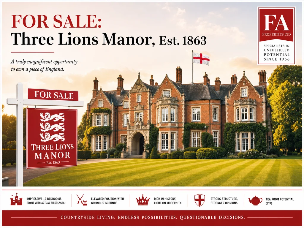 🏡 Three Lions Manor — A Real Estate Listing