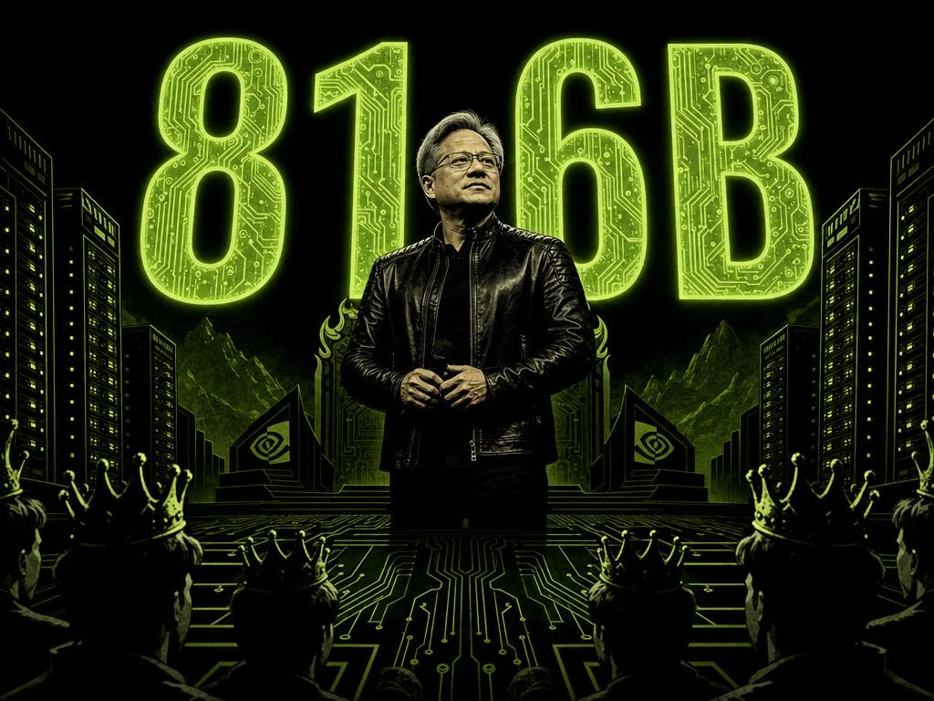 英伟达赚到了他们历史上最多的钱,但股价还是跌了