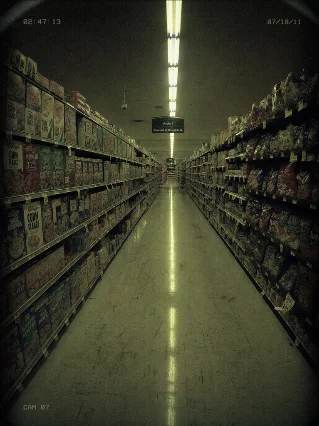 Aisle 7. It closed at midnight.