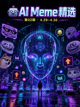 🤖 AI Meme 精选 第02期 · 4.29–4.30