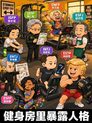 健身房里，MBTI 把人分得比私教还准