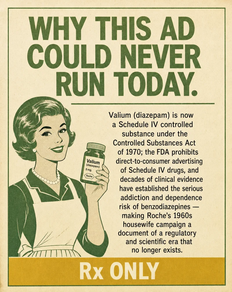 Mother's Little Helper 💊 Valium for housewives (1960s)