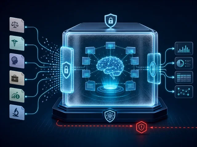 高敏材料进入受控的密态 AI 工作区