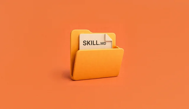 SKILL.md concept — a knowledge file ready to be loaded into your agent