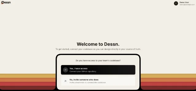 Dessn product interface