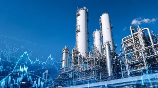 LIN (Linde plc) — the world's largest industrial gas company, ROE expanding to 18%, trading near a 5-year P/E low with a $10B project backlog