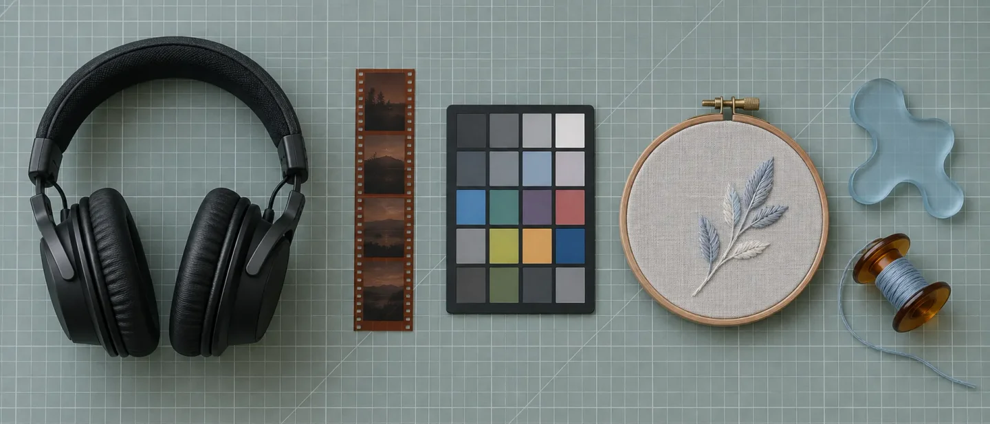 Four AI wrappers at $306–$7,116 MRR: rap vocals, vector logos, receipts, and film colors