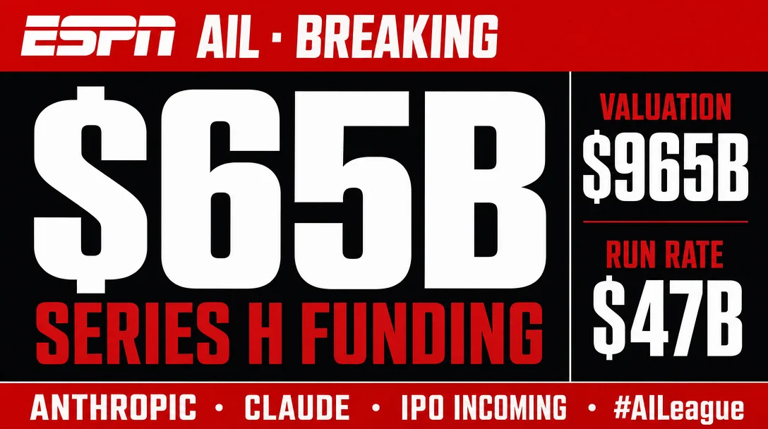 ๐จ BREAKING: Anthropic Closes $65B Series H at $965B โ IPO Clock Is Ticking