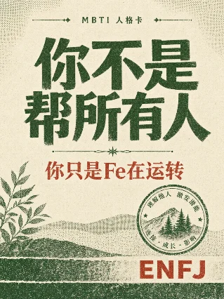 ENFJ：为什么总想帮所有人