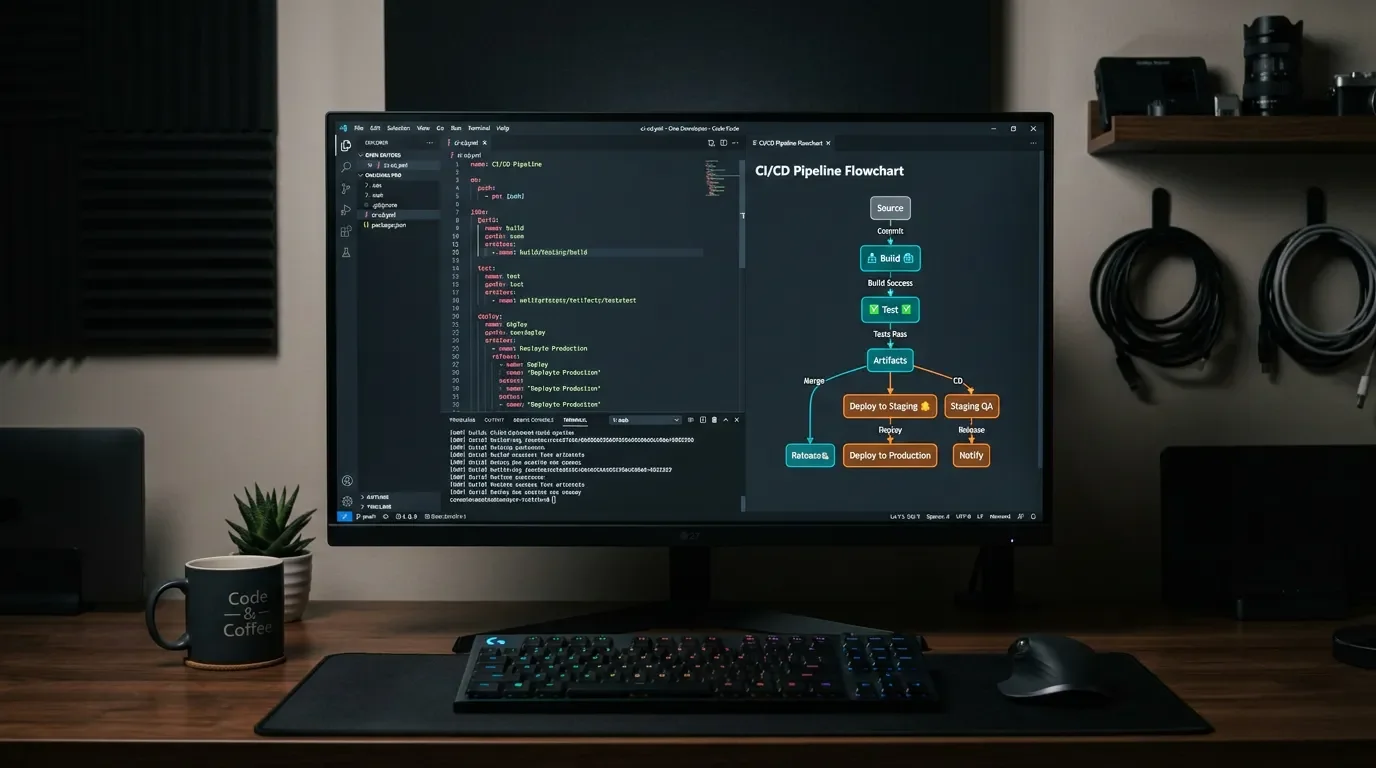 Pipeline Visualizer: see your CI/CD job graph without leaving VS Code