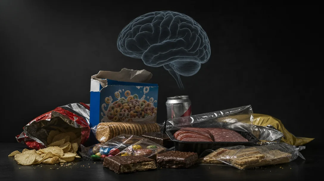 Heavy UPF eaters face a 14% higher risk of cognitive impairment — and the effect is sharper before 60
