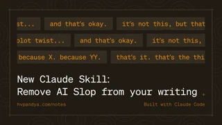 stop-slop: the 8.8K-star skill that teaches your agent to stop writing like an agent