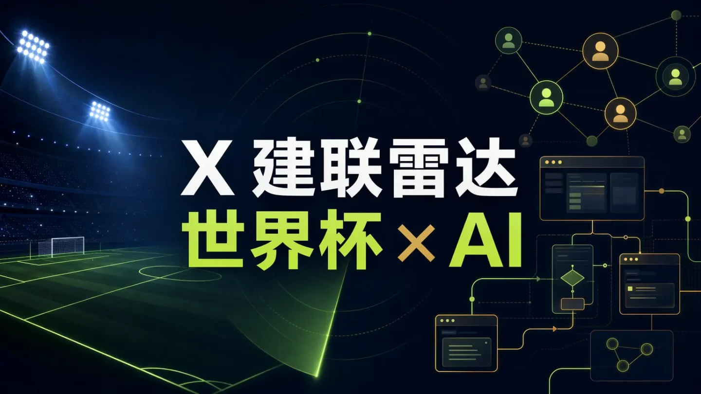 每日 X 博主建联雷达:25 个世界杯足球账号 × 25 个 AI 工作流账号(7月18日)