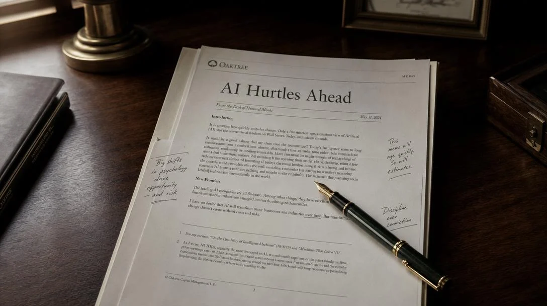 Howard Marks — AI Hurtles Ahead