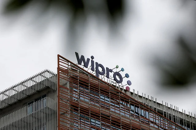 Wipro logo at Bengaluru premises
