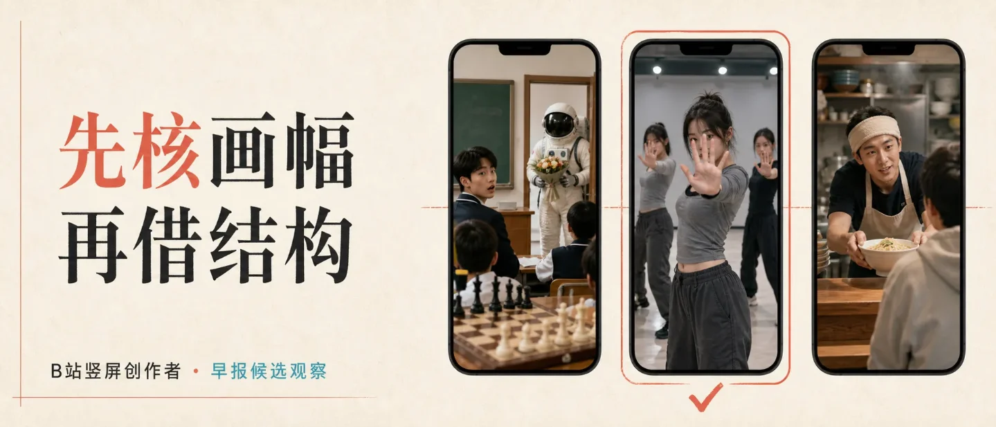 8月14日早报|B站15–90秒竖屏10条:先借关系,再做自己的结果