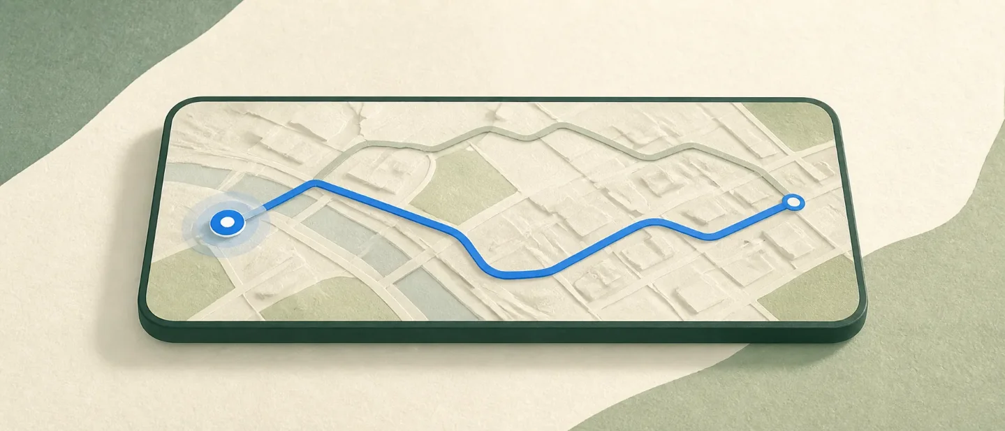 Google Maps 为什么先给你整条路线,再只给下一步?
