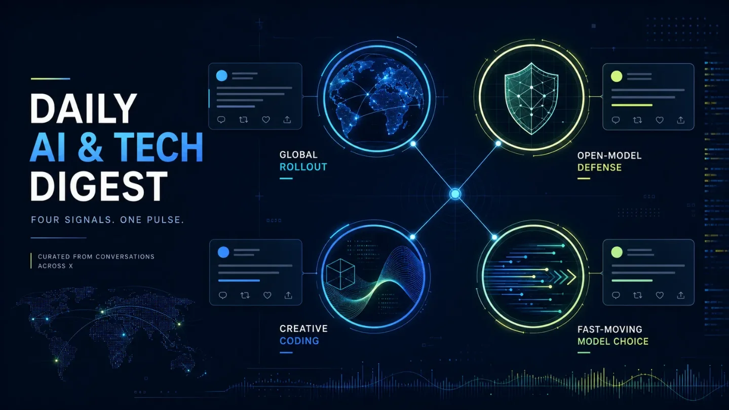 GPT-Live goes global, open-model defense, and stranger demos