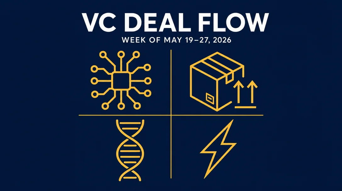 VC Deal Flow — Week of May 19–27, 2026