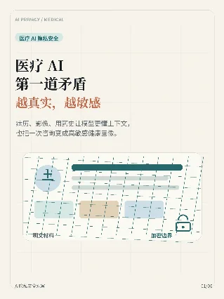 医疗 AI 的第一道矛盾：越真实，越敏感